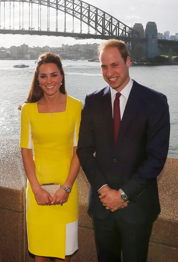 קייט מידלטון והנסיך וויליאם באוסטרליה, אפריל 2014
