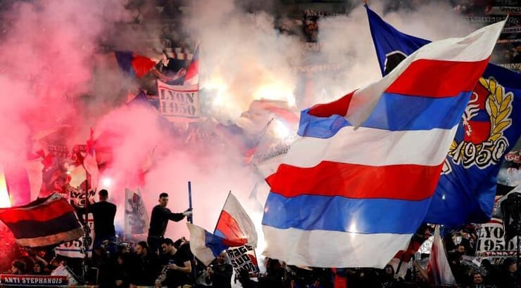 אוהדי ליון (רויטרס) אוהדי ליון