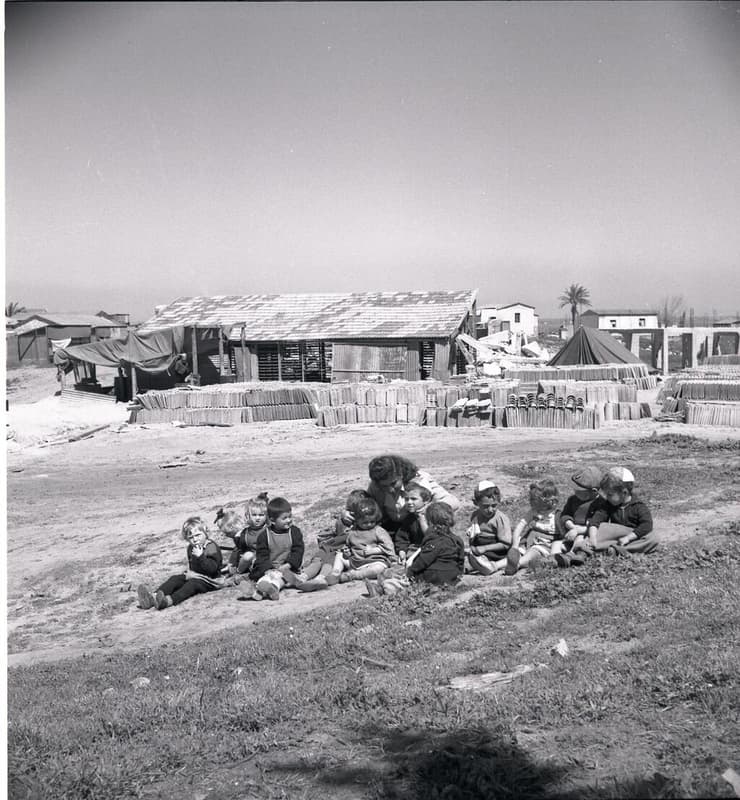 כפר חב"ד ב-1950