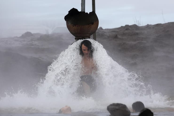 צילום: EPA מרום הגולן מזג אוויר מטיילים מעיינות