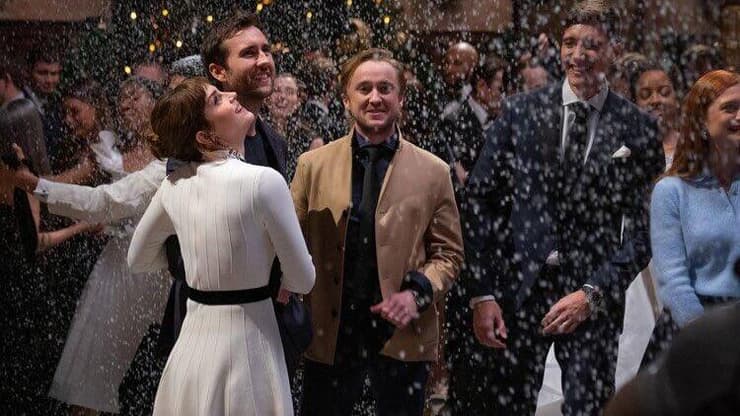 חגיגה למעריצי הסדרה (צילום מסך) הארי פוטר איחוד