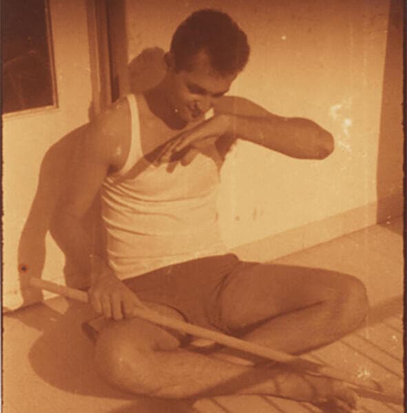 אסף בנווה שאנן בחיפה, בתקופת הלימודים בטכניון. 1962