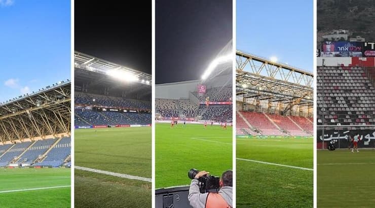 פחות קהל באצטדיונים? (גרפיקה: ניסים ימין) פחות קהל באצטדיונים?