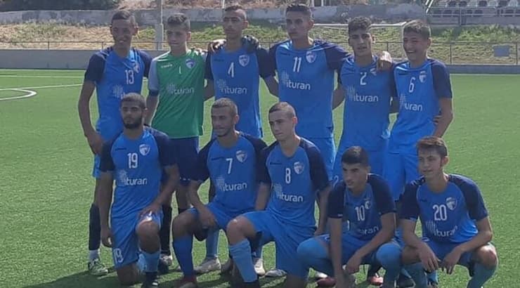 הפועל קריית שמונה - נערים א (באדיבות המועדון) הפועל קריית שמונה - נערים א