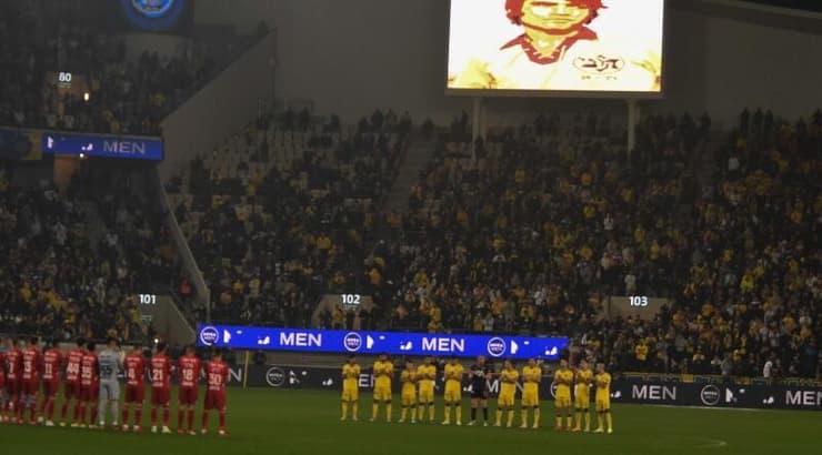 שחקני מכבי ת"א והפועל ב"ש