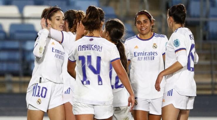שחקניות קבוצת הנשים של ריאל מדריד