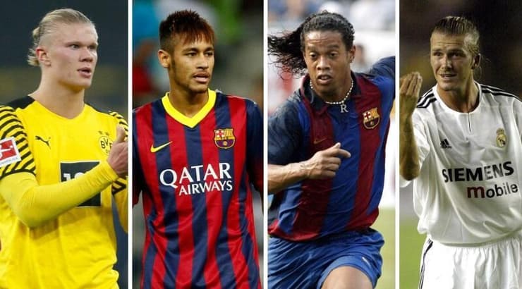 בקהאם, רונאלדיניו, ניימאר, הולאנד (רויטרס) בקהאם, רונאלדיניו, ניימאר, הולאנד