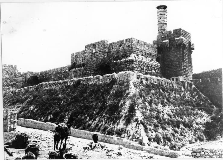 מגדל דוד, 1900