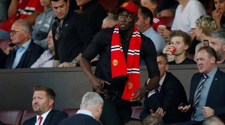 יוסיין בולט באולד טראפורד (רויטרס) יוסיין בולט באולד טראפורד