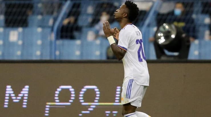 ויניסיוס ג'וניור חוגג (רויטרס) ויניסיוס ג'וניור חוגג