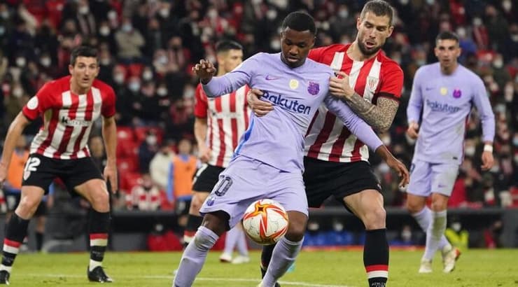 אנסו פאטי ואיניגו מרטינס במאבק