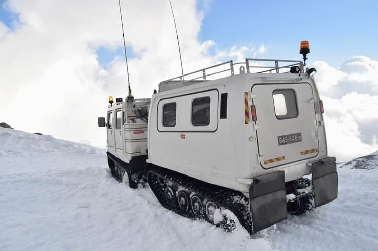 רכב BV מיוחד לנסיעה בשלג