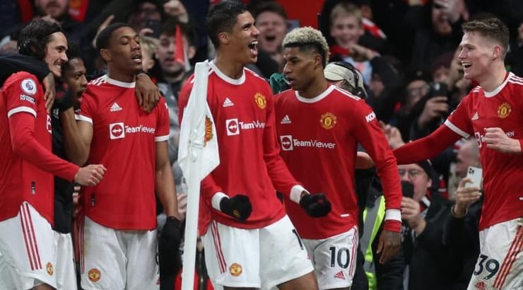 שחקני יונייטד בטירוף (רויטרס) שחקני יונייטד בטירוף