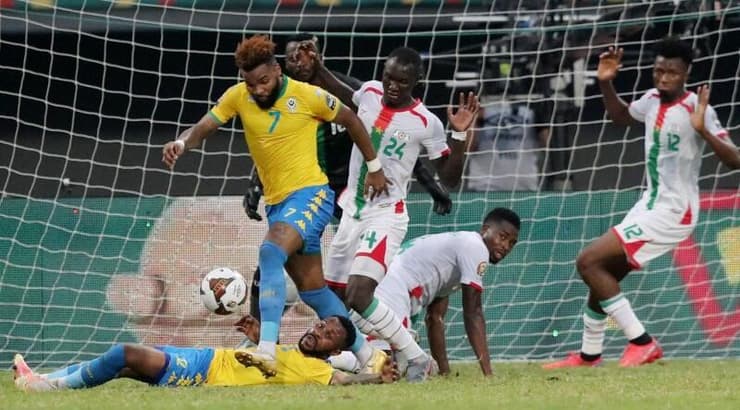 שחקני גאבון ובורקינה פאסו