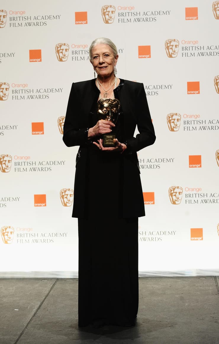 ונסה רדגרייב בטקס פרסי הקולנוע הבריטיים, 2010