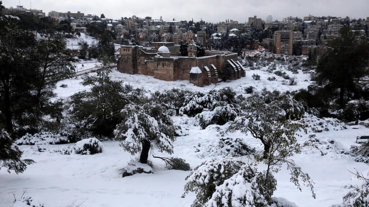 שלג בירושלים 