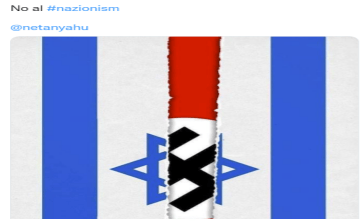 האשטאגים שמשווים בין ישראל לנאצים צברו פופולריות