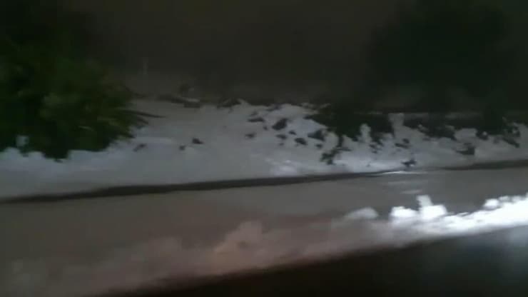 שלג במרום גולן