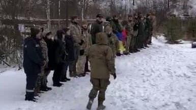 אזרחים באוקראינה מתכוננים לאפשרות של מלחמה מול רוסיה
