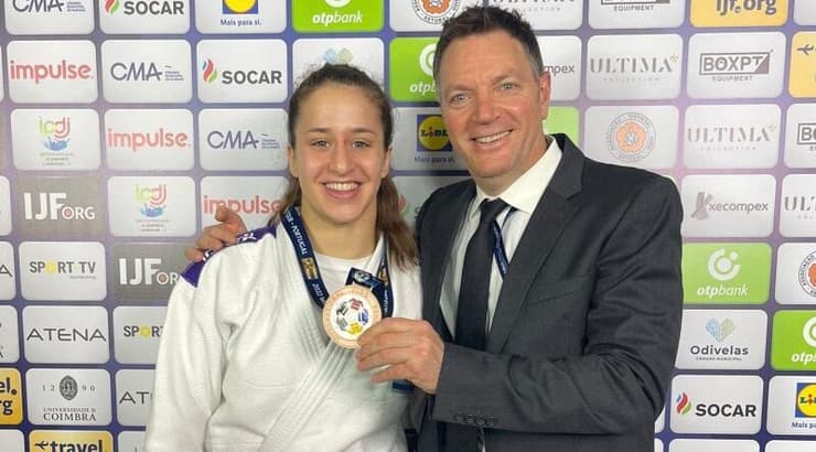 שני הרשקו וענבר לניר (באדיבות איגוד הג'ודו) שני הרשקו וענבר לניר