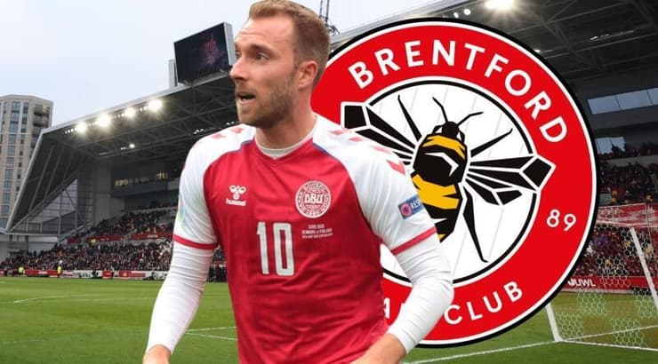 שוב באנגליה. כריסטיאן אריקסן (רויטרס) שוב באנגליה. כריסטיאן אריקסן