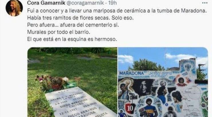 הציוץ של האישה בארגנטינה (טוויטר) הציוץ של האישה בארגנטינה