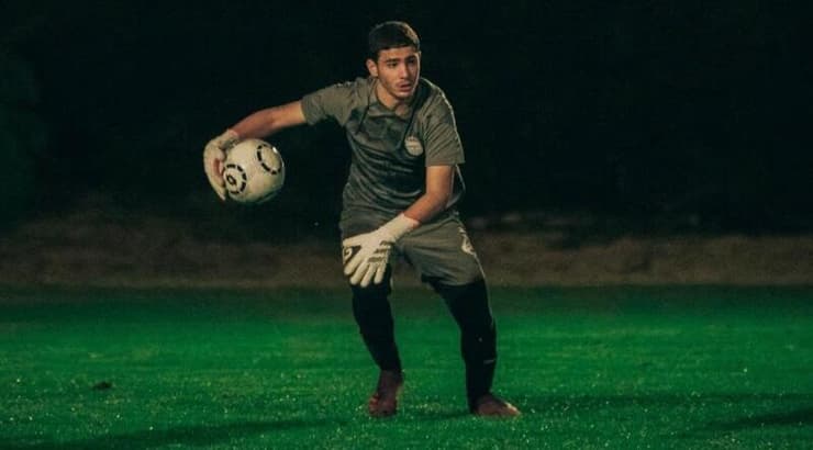 איברהים אסדי השוער הצעיר  (מערכת ONE)