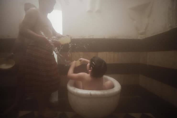 חמאם בית מרחץ ב דמשק סוריה ינואר 2022