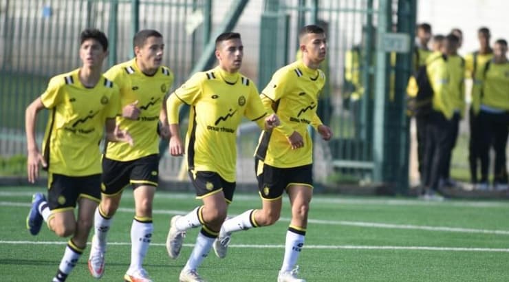 נערים ג' באימון - מכבי נתניה (באדיבות המועדון) נערים ג' באימון - מכבי נתניה