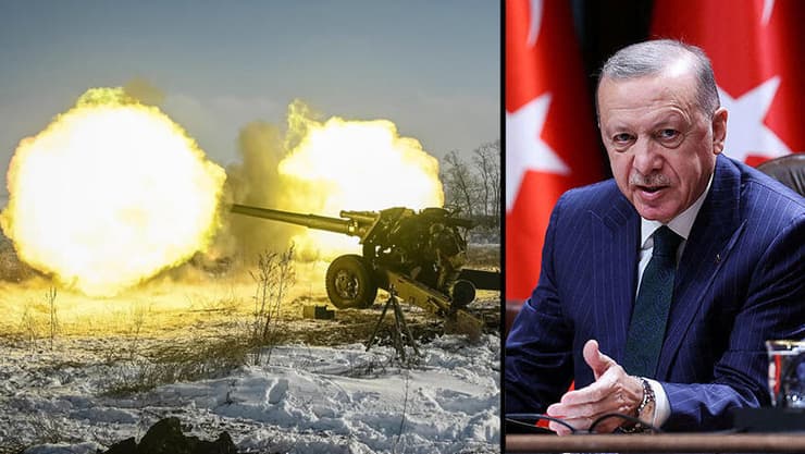 נשיא טורקיה רג'פ טאיפ ארדואן, תרגיל צבא רוסיה
