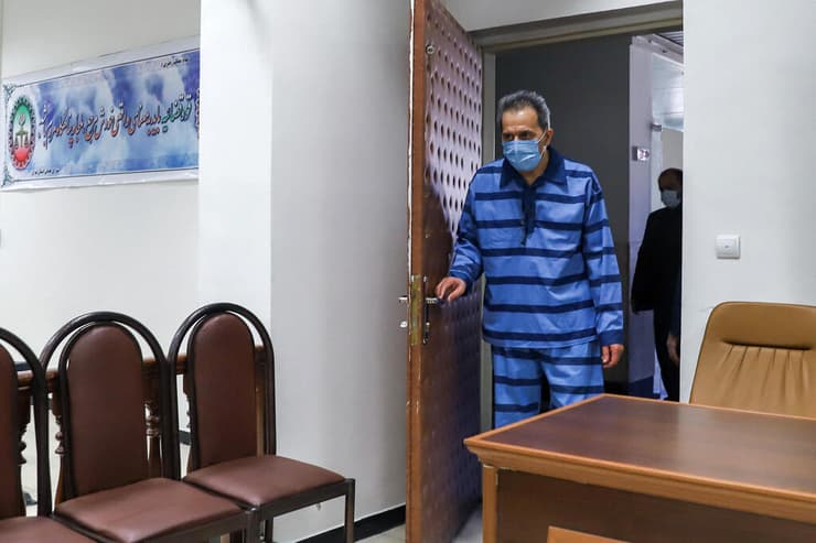 איראן משפט מנהיג ארגון ה אופוזיציה ג'משיד שארמהד