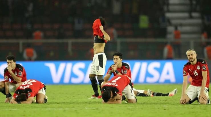 שחקני נבחרת מצרים מאוכזבים (רויטרס) שחקני נבחרת מצרים מאוכזבים