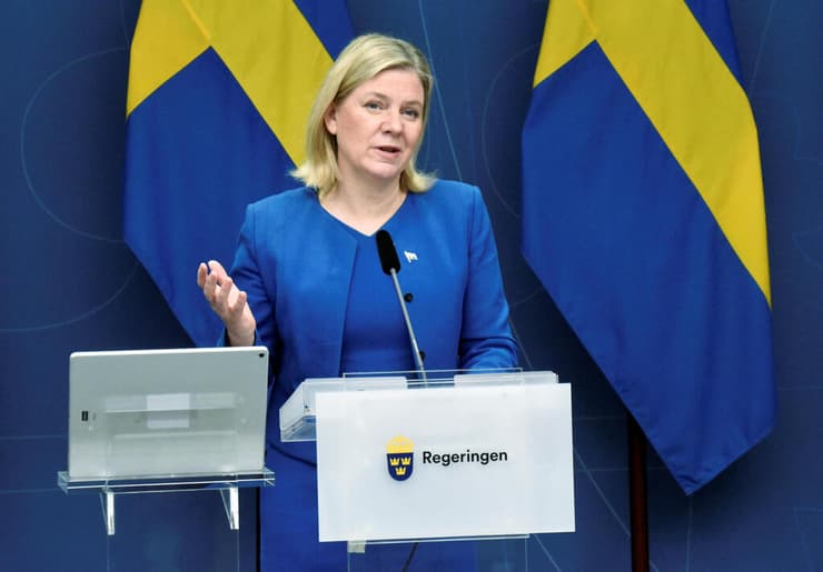 ראש ממשלת שבדיה מגדלנה אנדשון