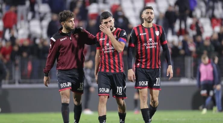 שחקני אום אל פאחם מאוכזבים