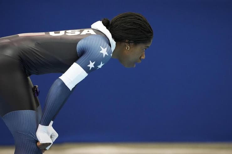 ארין ג'קסון מאוכזבת לאחר המבחנים האמריקאיים לאולימפיאדת החורף בבייג'ינג 2022
