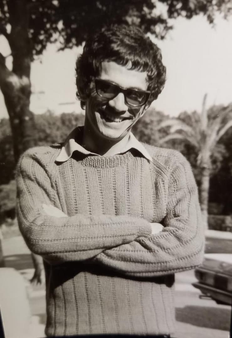 יגאל סרי-לוי בצעירותו