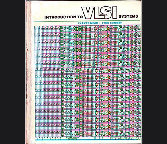 כריכת "מבוא למערכות VSLI", בהוצאת Addison-Wesley משנת 1980