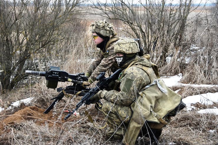 תרגיל בצבא אוקראינה