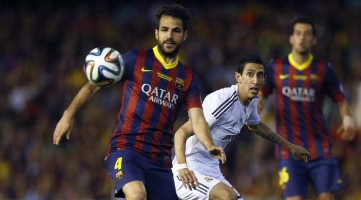 ססק פברגאס במדי ברצלונה