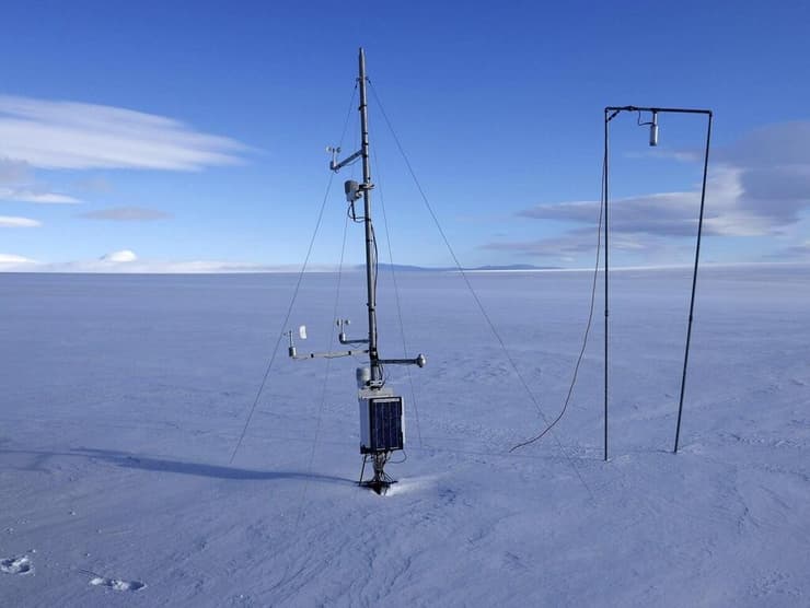 מדידות שביצעו החוקרים בקרחונים באיסלנד