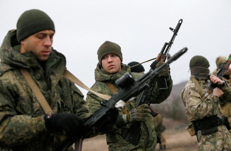 לוחמים ברפובליקה העממית של דונייצק מזרח אוקראינה