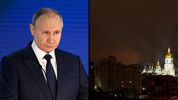 ולדימיר פוטין נשיא רוסיה תמונה מ-21 בפברואר