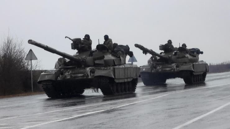 טנקים במריופול, אוקראינה