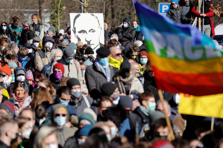 הפגנות תמיכה באוקראינה ברן שוויץ