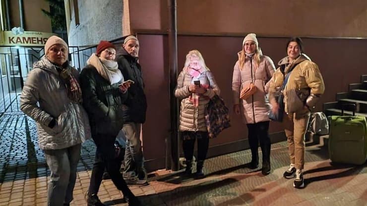 קבוצה ראשונה של עולים מאוקראינה חצו את הגבול לפולין בדרכם לארץ
