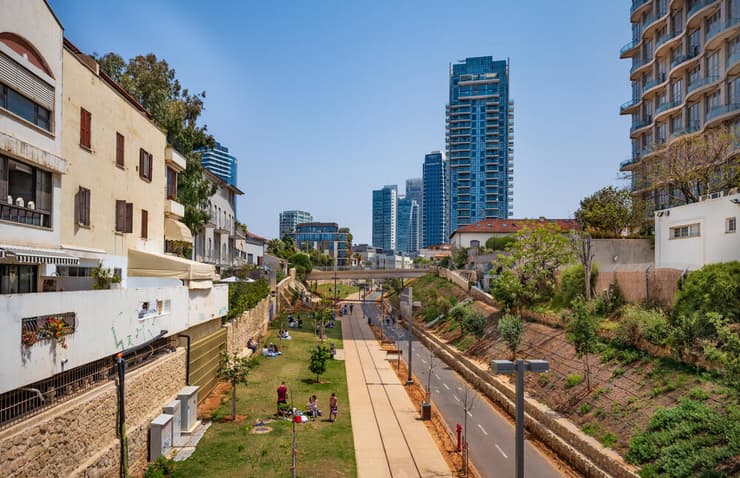 פארק המסילה תל אביב