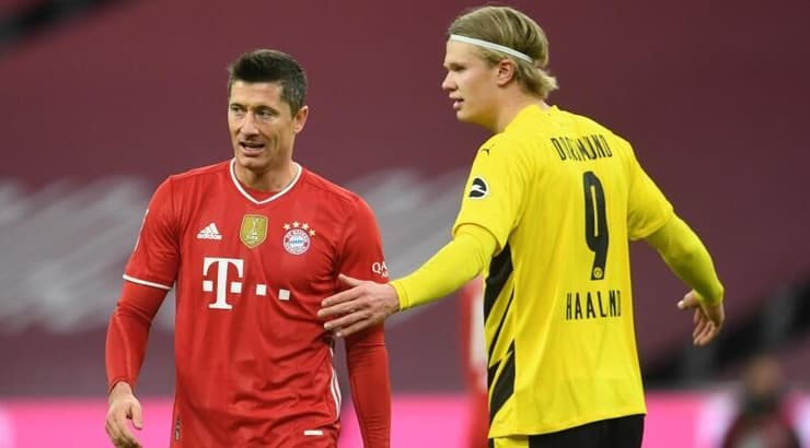 ארלינג הולאנד ורוברט לבנדובסקי