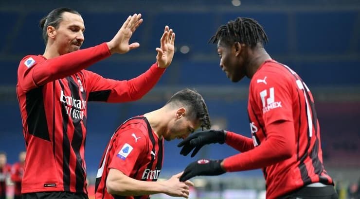 שחקני מילאן חוגגים