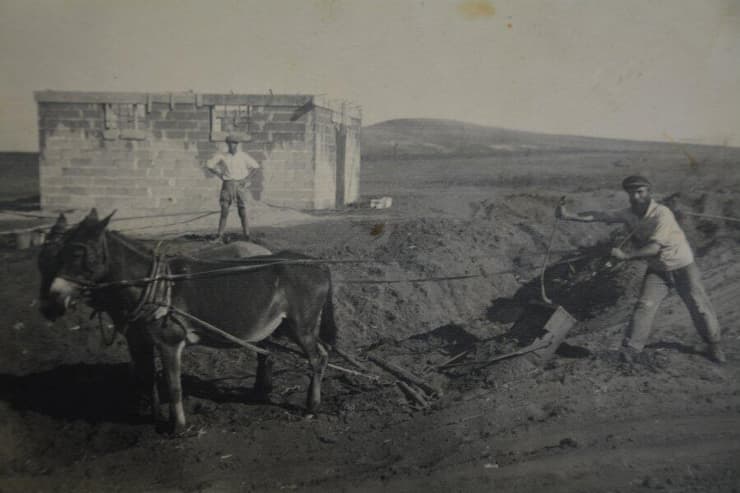עבודות בשכונת שינקין - 1932