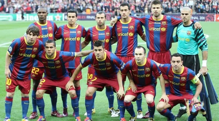שחקני ברצלונה בעונת 2010/11